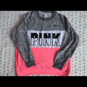 Victoria Secret Pink Large Sweat Shirt